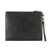 Leather Pouch, &pound;195, Handbags, Black, Leather, Back view